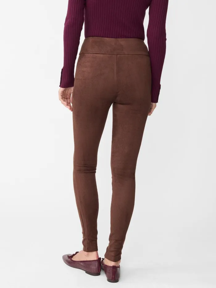 Pants Women JMcLaughlin Suri Faux Suede Leggings Mocha Pants Women JMcLaughlin Suri Faux Suede Leggings Mocha