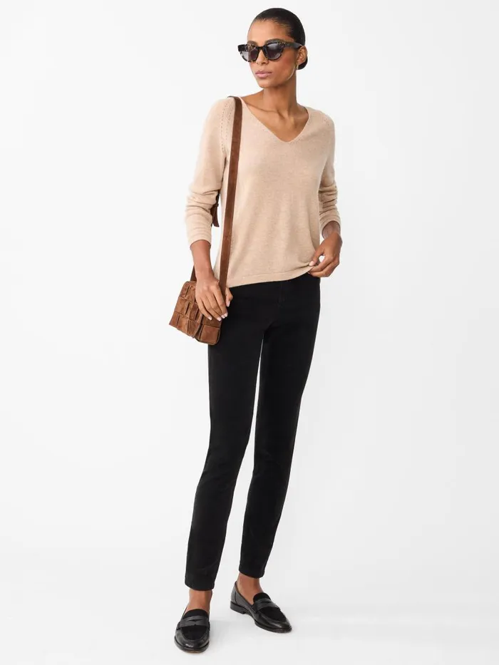 Pants Women JMcLaughlin Watson Velvet Jeans Black