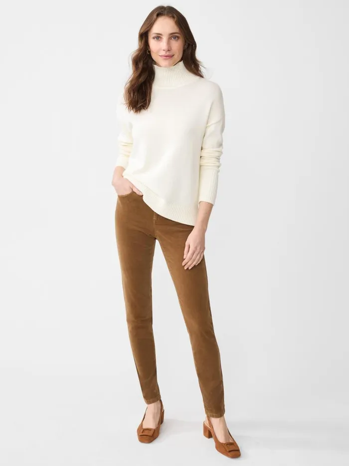 Pants Women JMcLaughlin Watson Velvet Jeans Camel
