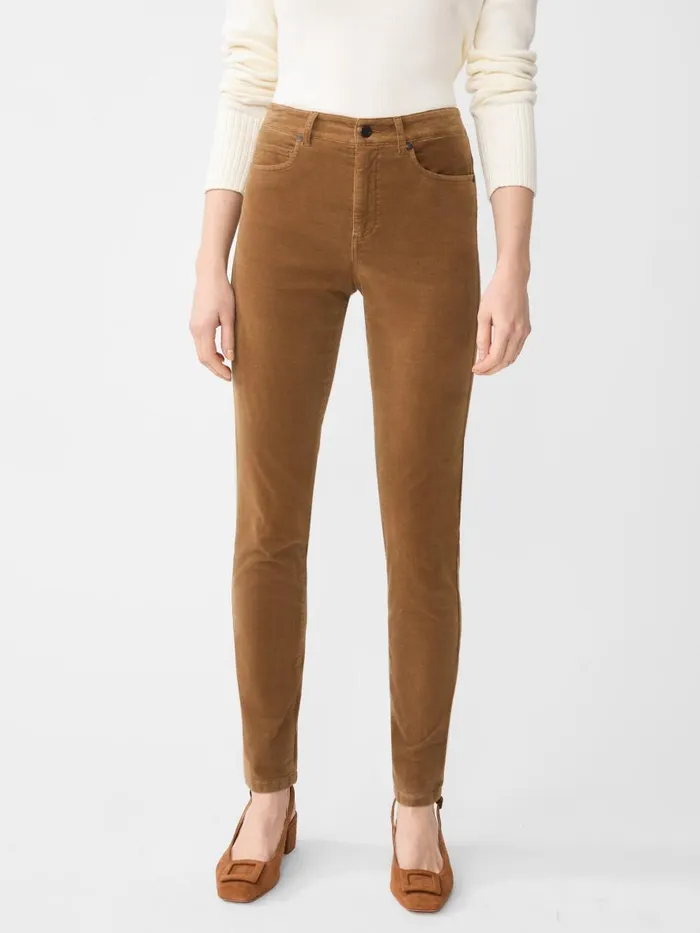 Pants Women JMcLaughlin Watson Velvet Jeans Camel Pants Women JMcLaughlin Watson Velvet Jeans Camel