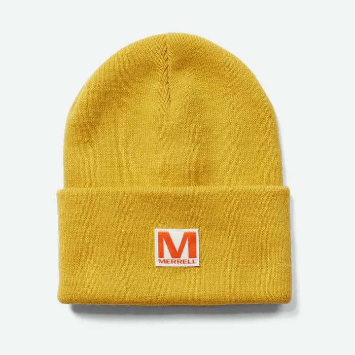 Patch Beanie Gold Men Merrell Hats