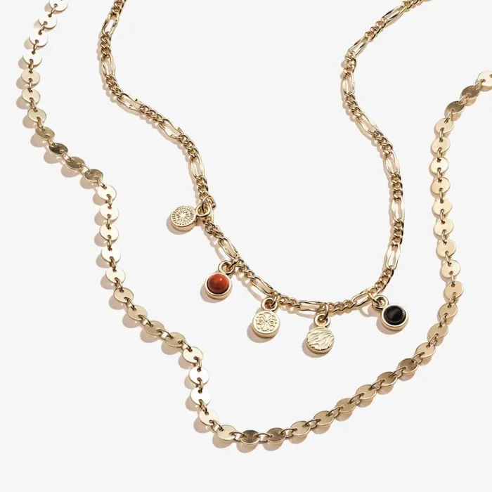 Path Of Life MultiCharm Layered Necklace Shiny Gold Women Alex And Ani Growth New Beginnings Path Of Life MultiCharm Layered Necklace Shiny Gold Women Alex And Ani Growth New Beginnings