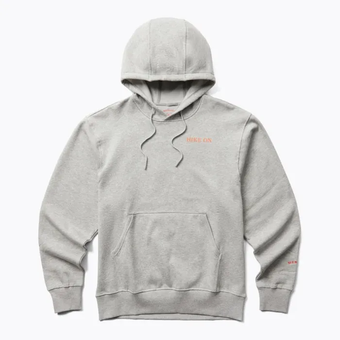 Pathway Mountain Hoody Grey Heather Men Merrell Tops