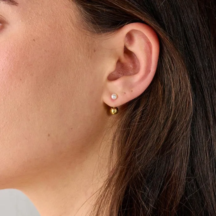 Pearl Hoop Daisy Stud Earrings Set Of 3 Gold Women Alex And Ani Jewelry Sets Pearl Hoop Daisy Stud Earrings Set Of 3 Gold Women Alex And Ani Jewelry Sets