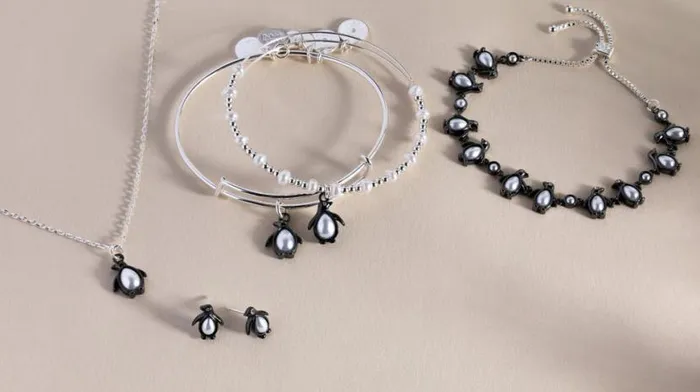 Penguin Bolo Bracelet Two Tone Women Alex And Ani Bracelets Penguin Bolo Bracelet Two Tone Women Alex And Ani Bracelets