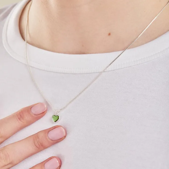 Peridot Heart Necklace August Birthstone Silver Women Alex And Ani Strength Protection Peridot Heart Necklace August Birthstone Silver Women Alex And Ani Strength Protection