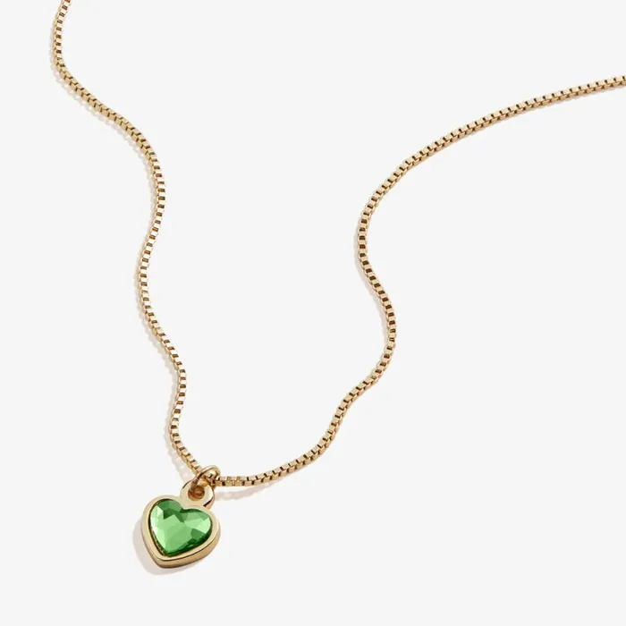 Peridot Heart Necklace August Birthstone Silver Women Alex And Ani Strength Protection Peridot Heart Necklace August Birthstone Silver Women Alex And Ani Strength Protection