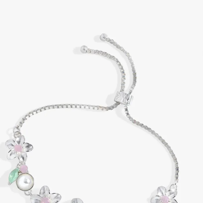 Plumeria Bolo Bracelet Silver Women Alex And Ani Flower
