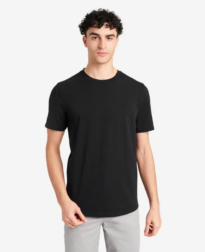 Polos and TShirts Men Kenneth Cole The Performance Crew Neck Tshirt Black Polos and TShirts Men Kenneth Cole The Performance Crew Neck Tshirt Black