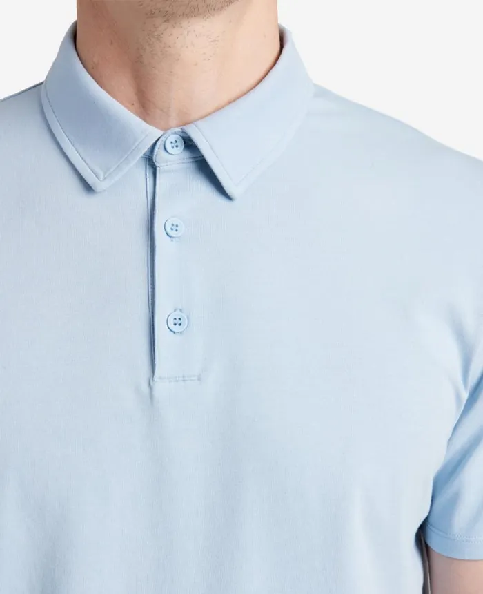 Polos and TShirts Men Kenneth Cole The Performance Polo Light Blue Polos and TShirts Men Kenneth Cole The Performance Polo Light Blue