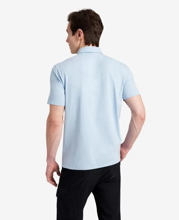 Polos and TShirts Men Kenneth Cole The Performance Polo Light Blue Polos and TShirts Men Kenneth Cole The Performance Polo Light Blue