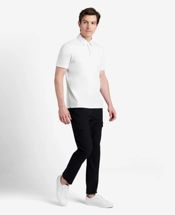 Polos and TShirts Men Kenneth Cole The Performance Polo White Polos and TShirts Men Kenneth Cole The Performance Polo White