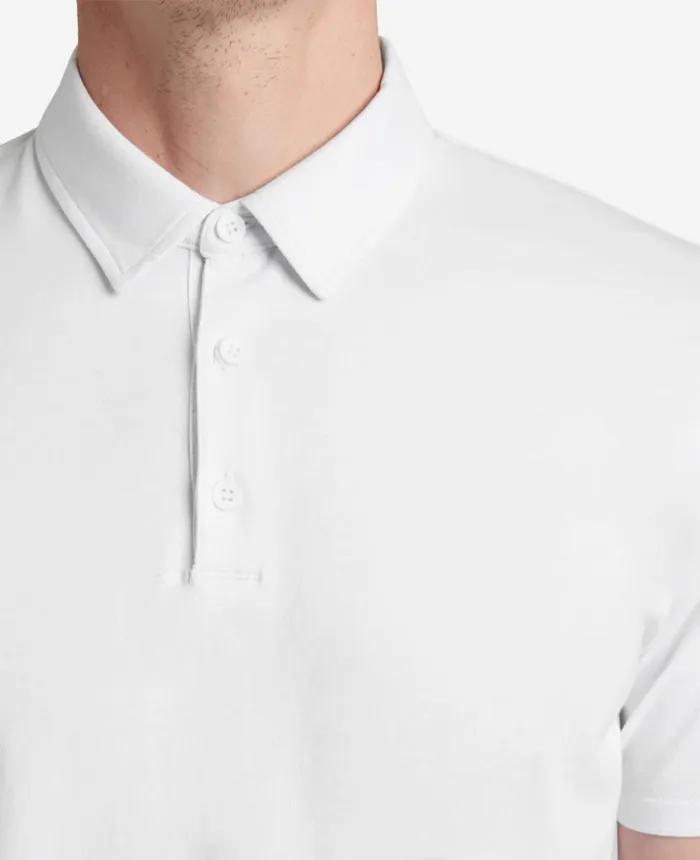 Polos and TShirts Men Kenneth Cole The Performance Polo White Polos and TShirts Men Kenneth Cole The Performance Polo White
