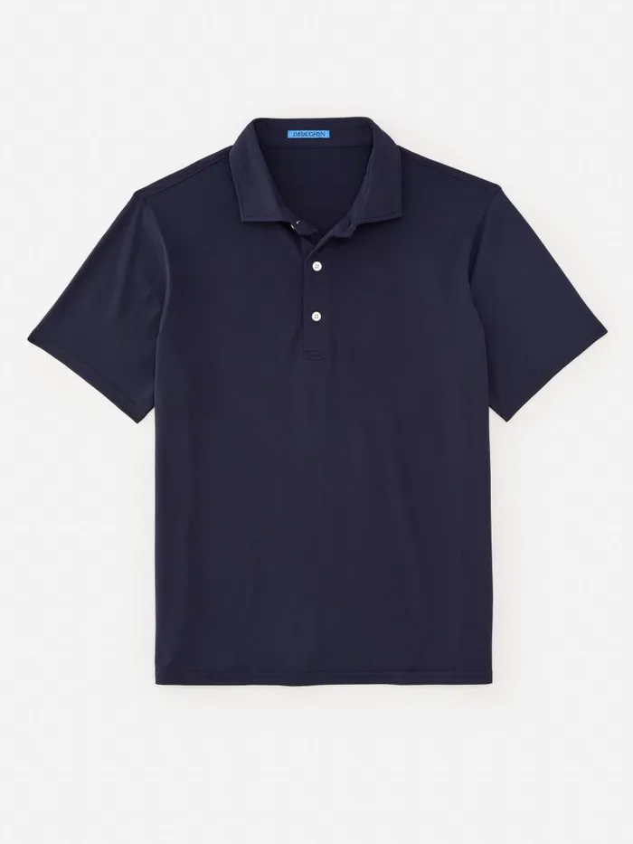 Polos Men JMcLaughlin Peak Performance Polo Navy Polos Men JMcLaughlin Peak Performance Polo Navy