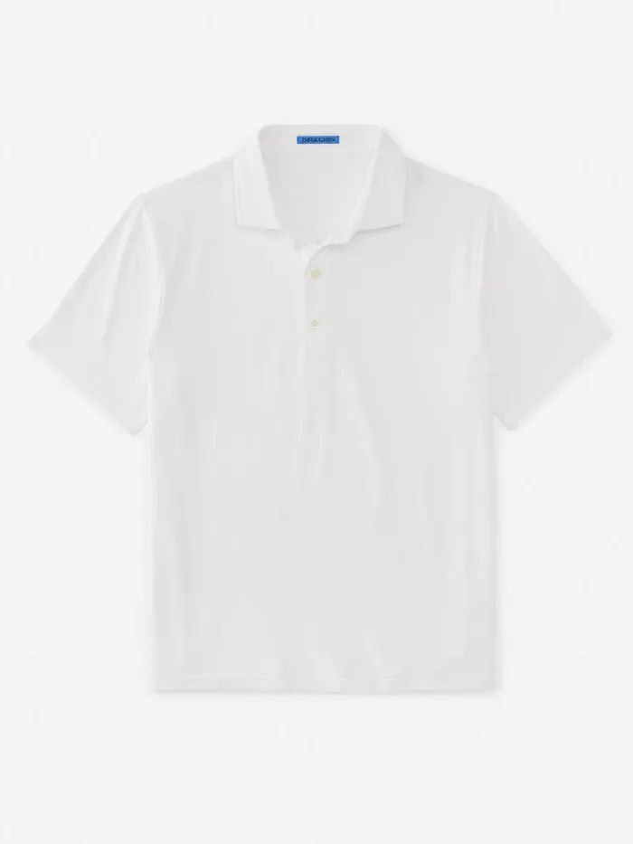 Polos Men JMcLaughlin Peak Performance Polo White Polos Men JMcLaughlin Peak Performance Polo White