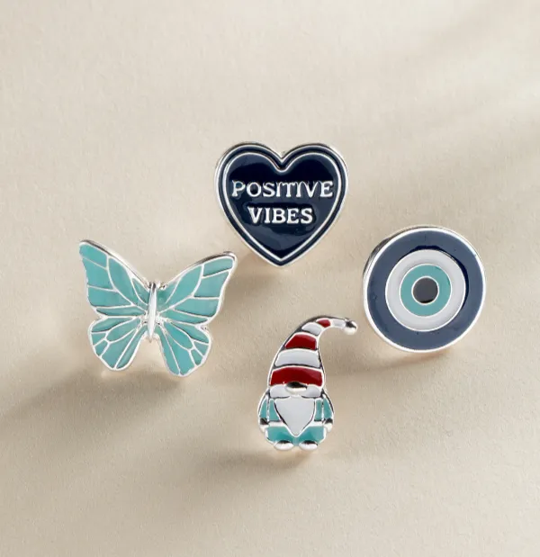 Positive Vibes Holiday Pin Set Silver Women Alex And Ani Jewelry Sets Positive Vibes Holiday Pin Set Silver Women Alex And Ani Jewelry Sets