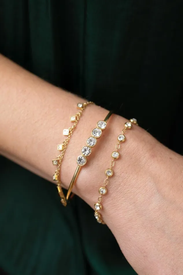 Princess Cut Crystal Bracelet Stainless Steel Gold Women Alex And Ani Bracelets Princess Cut Crystal Bracelet Stainless Steel Gold Women Alex And Ani Bracelets