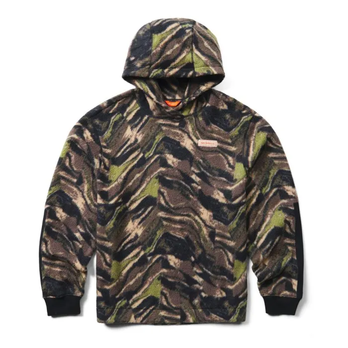 Print Sherpa Hoody Camo Marble MenWomen Merrell Tops