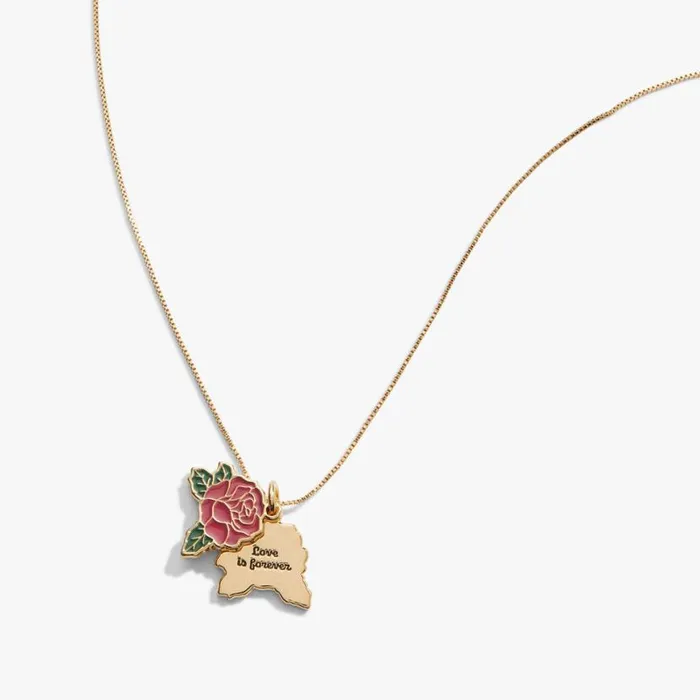 Red Rose 039Love Is Forever039 Necklace Gold Women Alex And Ani Flower