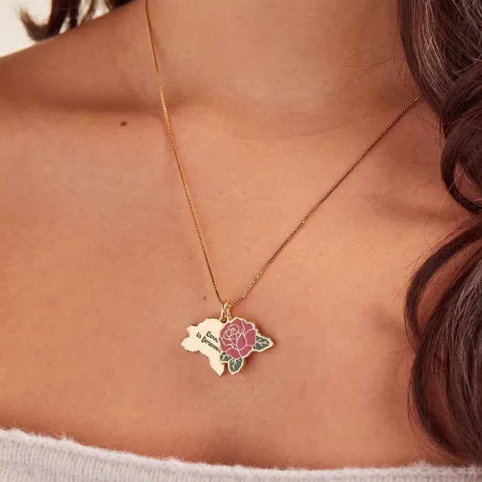Red Rose 039Love Is Forever039 Necklace Gold Women Alex And Ani Flower Red Rose 039Love Is Forever039 Necklace Gold Women Alex And Ani Flower