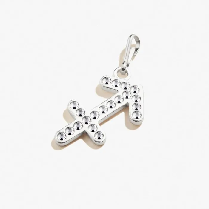 Sagittarius Zodiac Pav Crystal Charm 14kt Gold Over Sterling Silver Women Alex And Ani Fine Jewelry Sagittarius Zodiac Pav Crystal Charm 14kt Gold Over Sterling Silver Women Alex And Ani Fine Jewelry