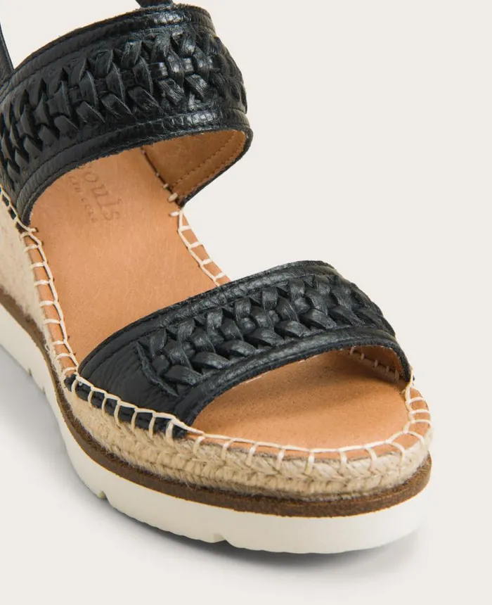 Sandals and Wedges Women Kenneth Cole GENTLE SOULS 8211 Elyssa Leather TwoBand Braided Wedge Sandal Black Sandals and Wedges Women Kenneth Cole GENTLE SOULS 8211 Elyssa Leather TwoBand Braided Wedge Sandal Black