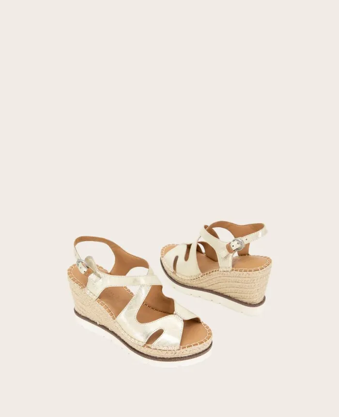 Sandals and Wedges Women Kenneth Cole GENTLE SOULS Elise Espadrille Wedge Ice
