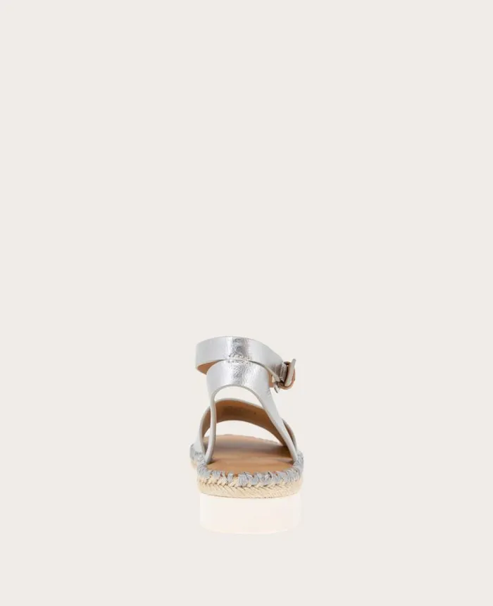 Sandals and Wedges Women Kenneth Cole GENTLE SOULS Lucille Sandal Silver