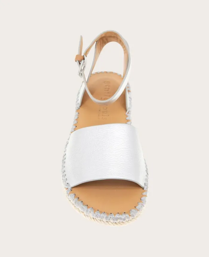 Sandals and Wedges Women Kenneth Cole GENTLE SOULS Lucille Sandal Silver