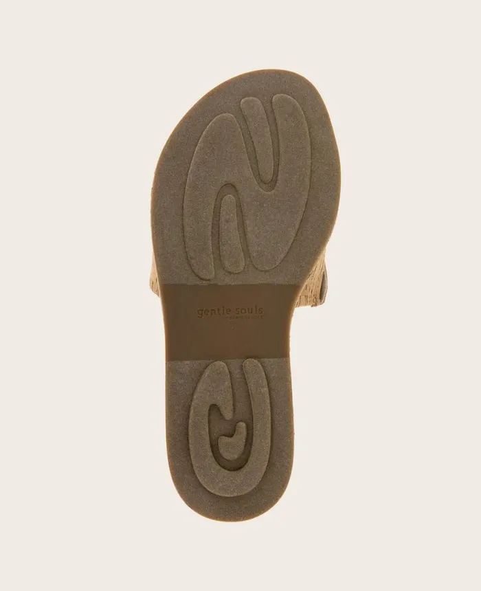Sandals and Wedges Women Kenneth Cole GENTLE SOULS Lucy Sandal Natural Cork