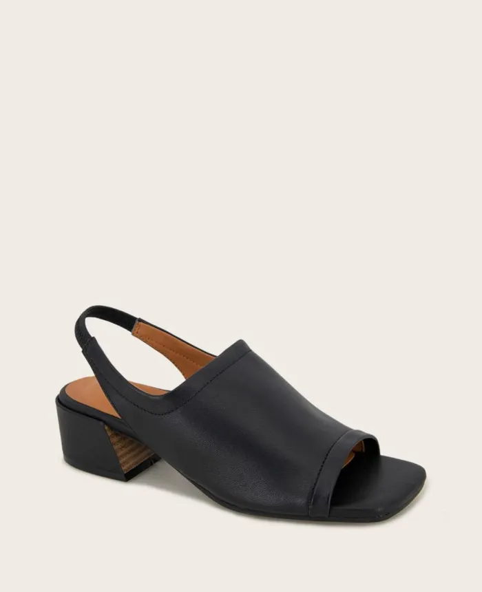 Sandals and Wedges Women Kenneth Cole GENTLE SOULS Penny Block Heel Slingback Sandal Black Sandals and Wedges Women Kenneth Cole GENTLE SOULS Penny Block Heel Slingback Sandal Black