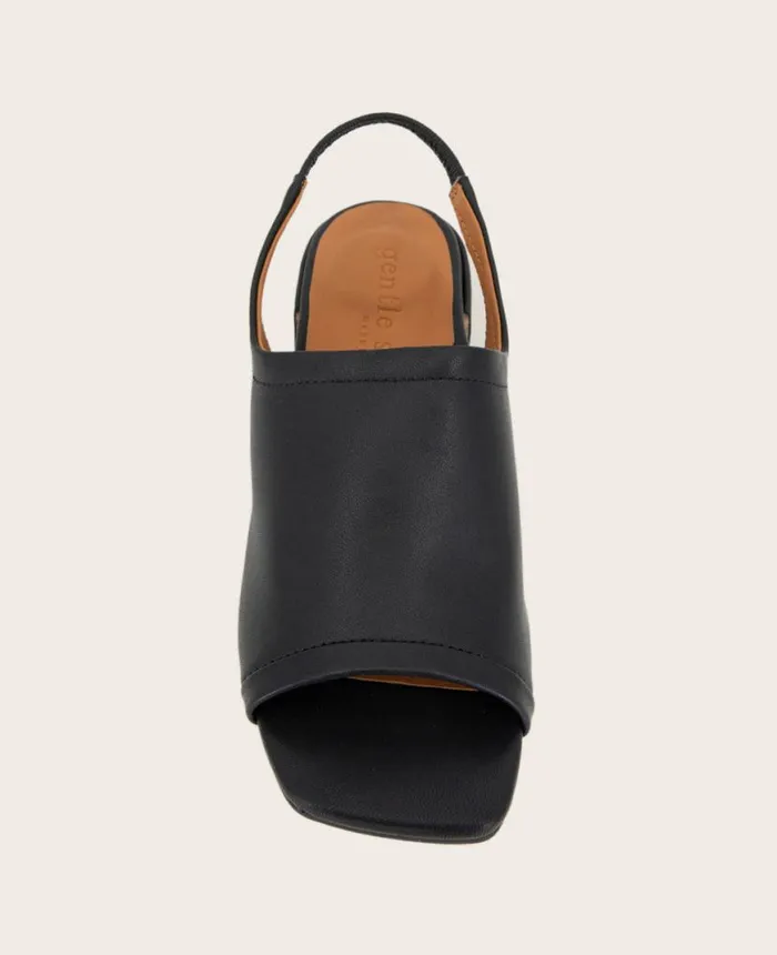 Sandals and Wedges Women Kenneth Cole GENTLE SOULS Penny Block Heel Slingback Sandal Black Sandals and Wedges Women Kenneth Cole GENTLE SOULS Penny Block Heel Slingback Sandal Black