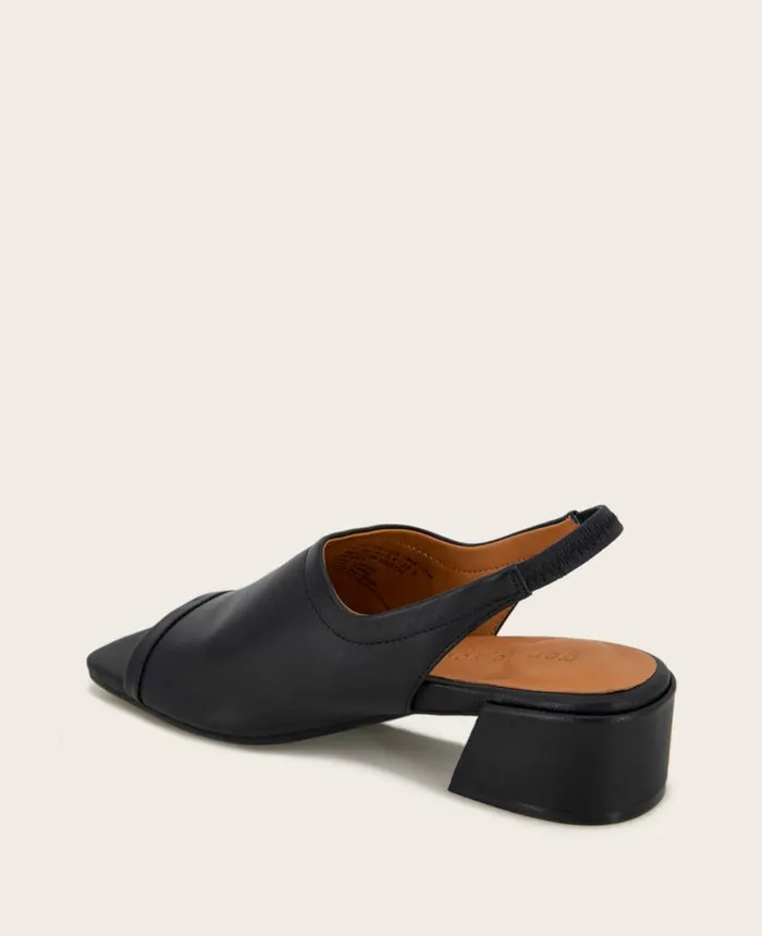 Sandals and Wedges Women Kenneth Cole GENTLE SOULS Penny Block Heel Slingback Sandal Black Sandals and Wedges Women Kenneth Cole GENTLE SOULS Penny Block Heel Slingback Sandal Black
