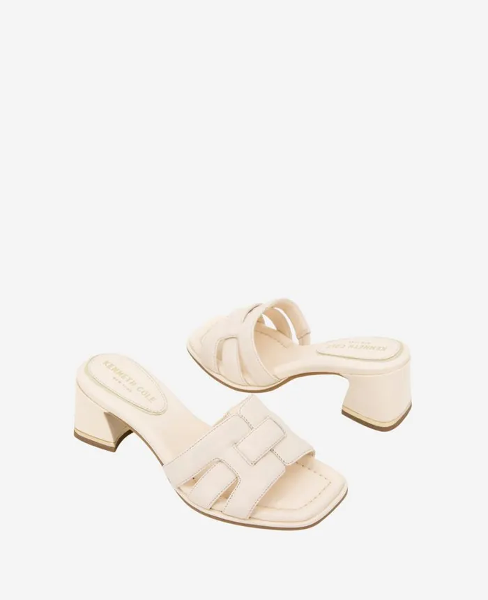 Sandals and Wedges Women Kenneth Cole Harper Heeled Sandal Pearl Sandals and Wedges Women Kenneth Cole Harper Heeled Sandal Pearl