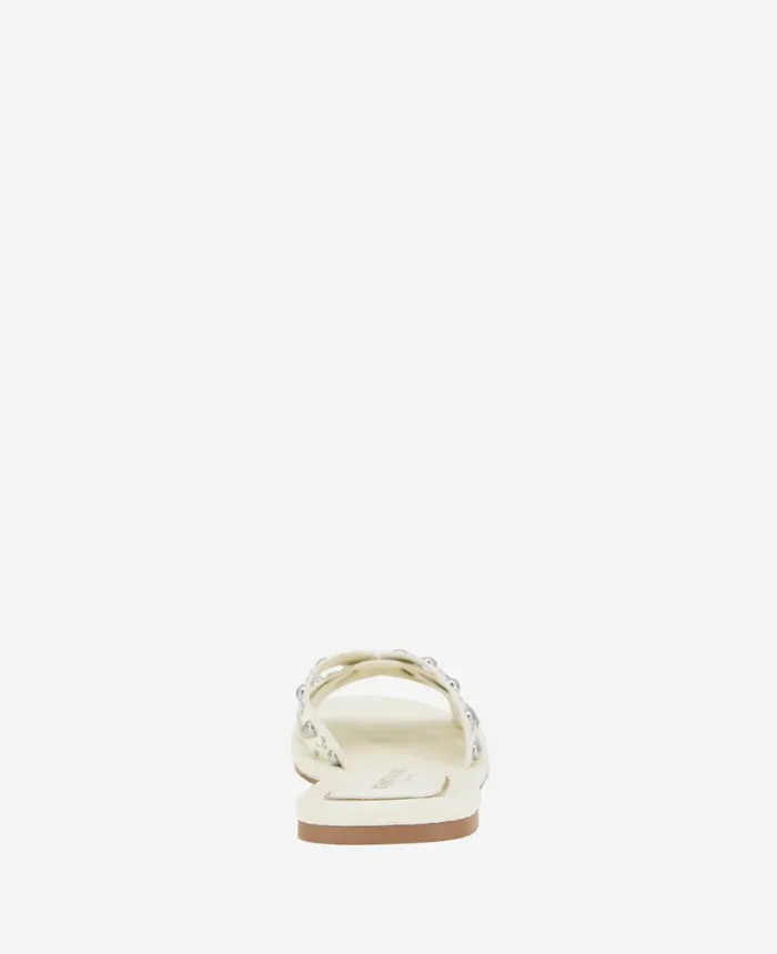 Sandals and Wedges Women Kenneth Cole Jula Flat Sandal Egret