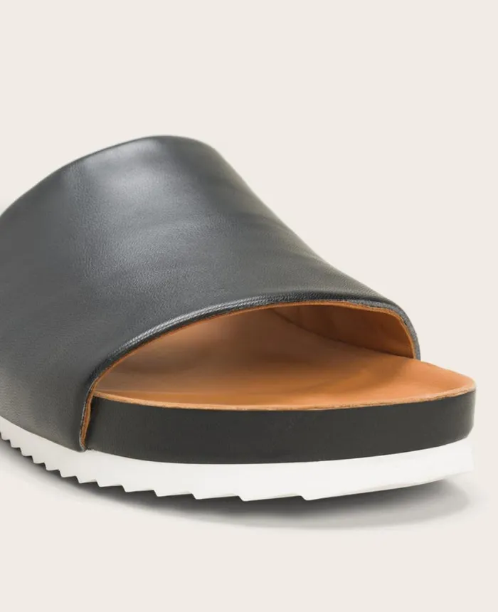 Sandals Men Kenneth Cole GENTLE SOULS Montauk One Band Sandal Black