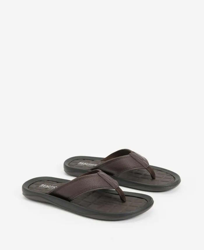 Sandals Men Kenneth Cole REACTION 8211 Four Sandal Brown Sandals Men Kenneth Cole REACTION 8211 Four Sandal Brown