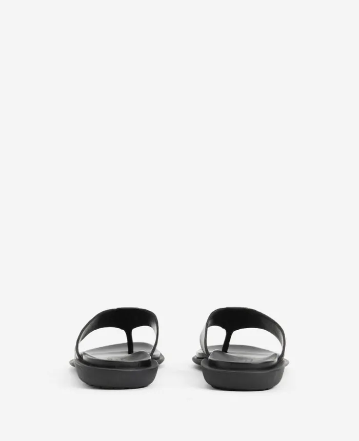 Sandals Men Kenneth Cole Sand Leather Thong Sandal Black