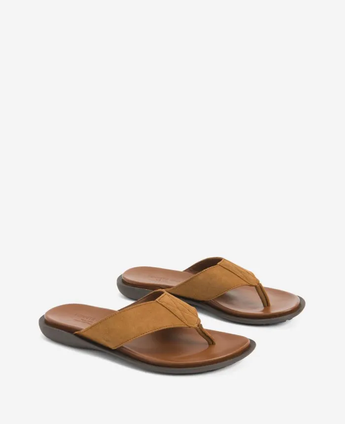 Sandals Men Kenneth Cole Sand Leather Thong Sandal Tobacco Sandals Men Kenneth Cole Sand Leather Thong Sandal Tobacco