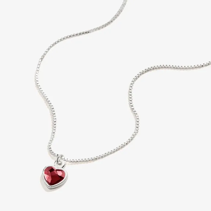 Scarlet Heart Necklace January Birthstone Silver Women Alex And Ani Growth New Beginnings Scarlet Heart Necklace January Birthstone Silver Women Alex And Ani Growth New Beginnings