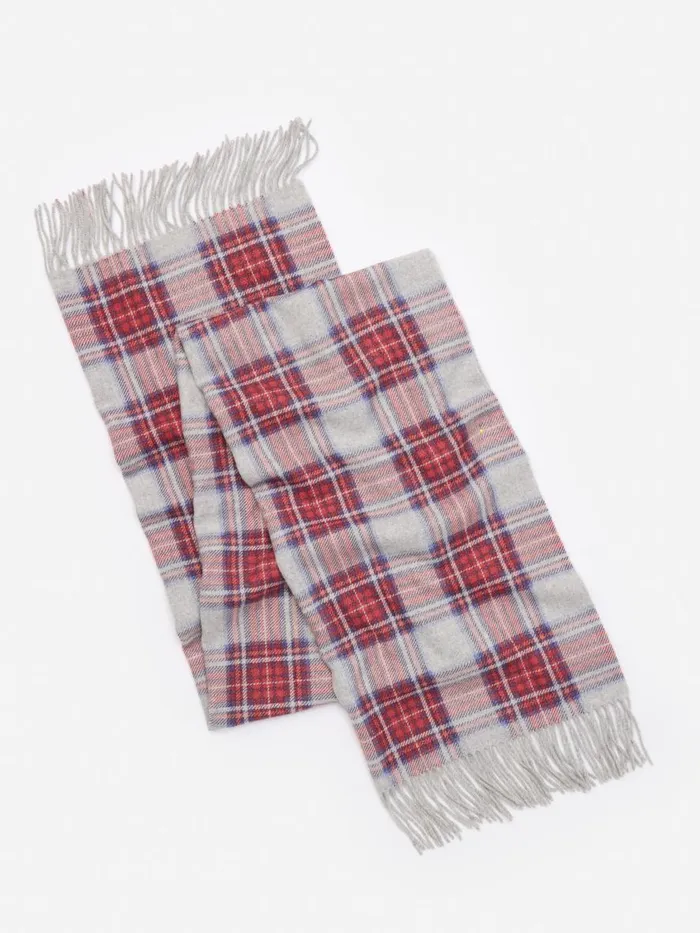 Scarves Women JMcLaughlin Jaipur Cashmere Scarf In St Augustine Plaid Light Gray Multi Scarves Women JMcLaughlin Jaipur Cashmere Scarf In St Augustine Plaid Light Gray Multi