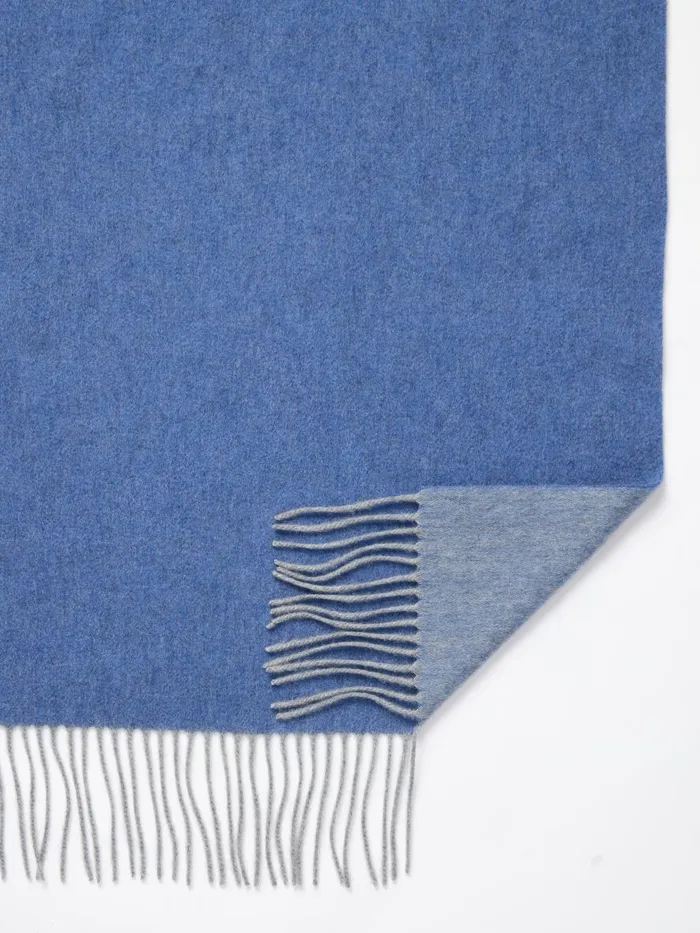 Scarves Women JMcLaughlin Jaipur Cashmere Scarf Navygray Scarves Women JMcLaughlin Jaipur Cashmere Scarf Navygray