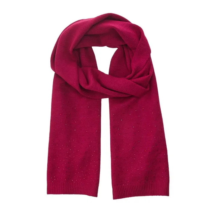 Scarves Women Moda In Pelle Praticioscarf Pink Textile