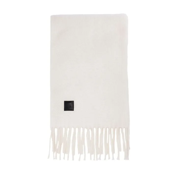 Scarves Women Moda In Pelle Sareyahscarf Cream Textile Scarves Women Moda In Pelle Sareyahscarf Cream Textile