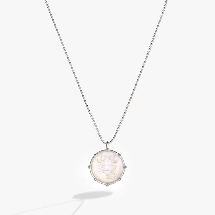 Scorpio Zodiac DoubleSided Charm Necklace Silver Women Alex And Ani Necklaces Scorpio Zodiac DoubleSided Charm Necklace Silver Women Alex And Ani Necklaces