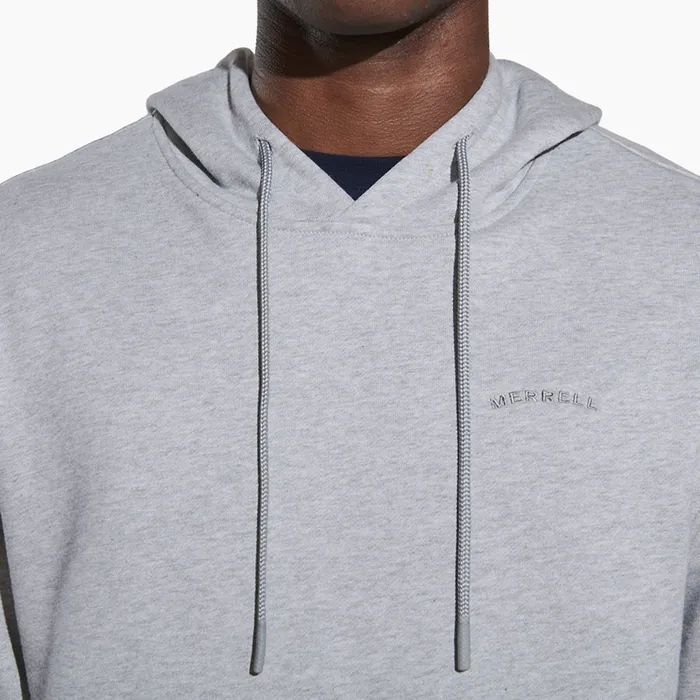 Scrap Pullover Hoody Grey Heather Men Merrell Tops