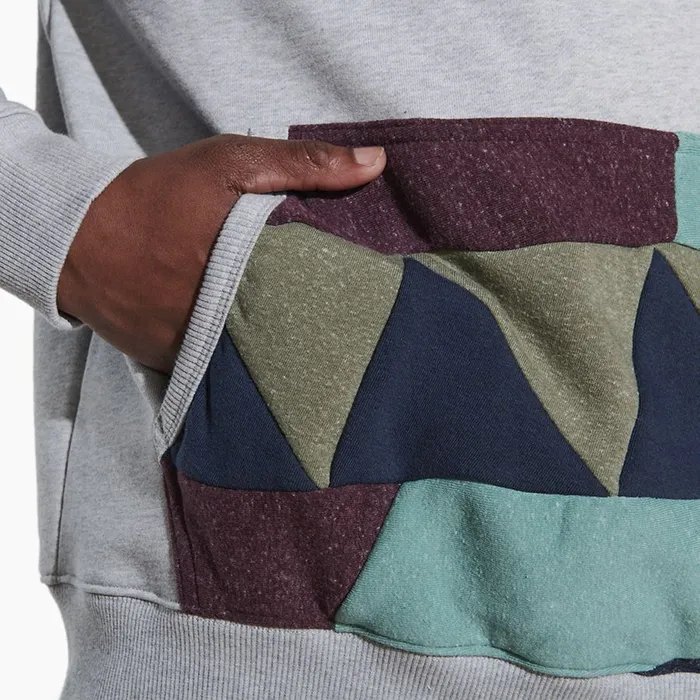 Scrap Pullover Hoody Grey Heather Men Merrell Tops