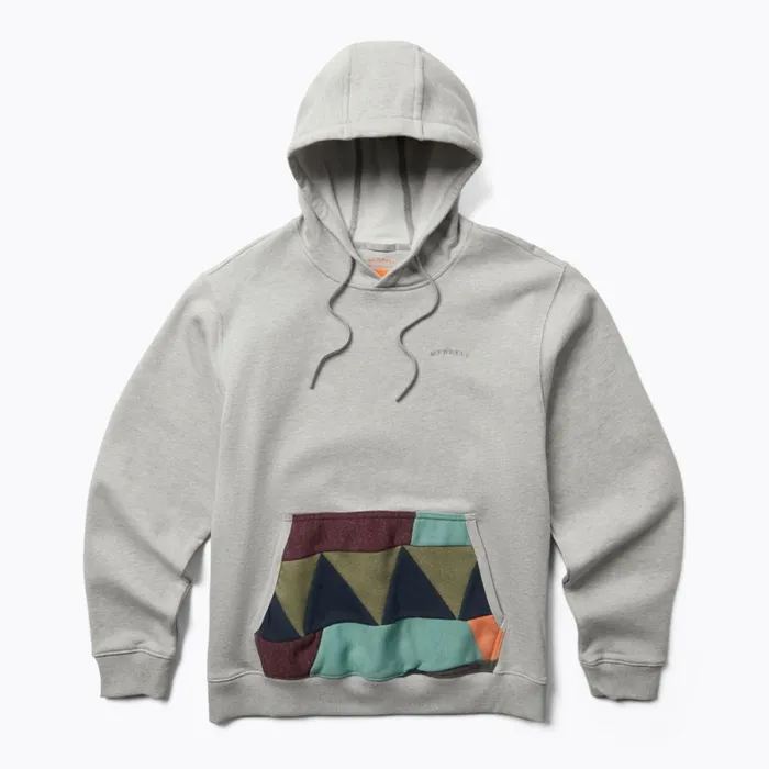 Scrap Pullover Hoody Grey Heather Men Merrell Tops