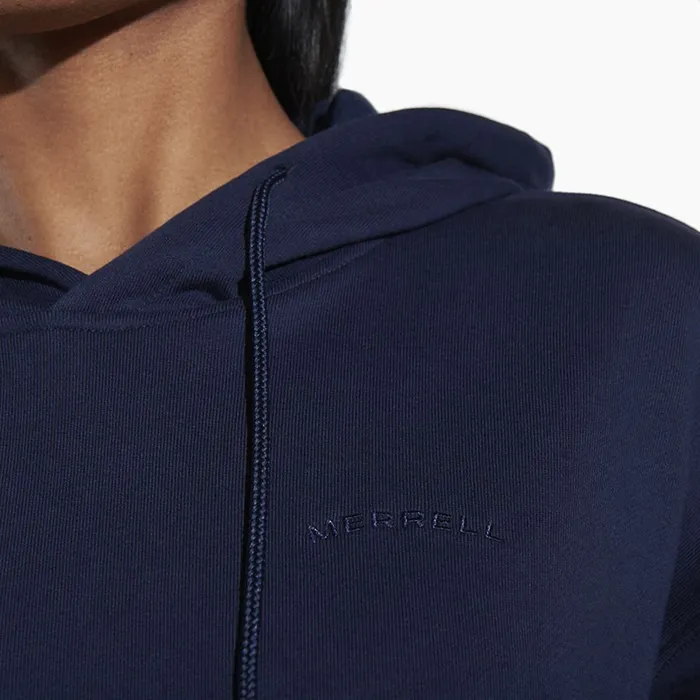 Scrap Pullover Hoody Navy Women Merrell Tops