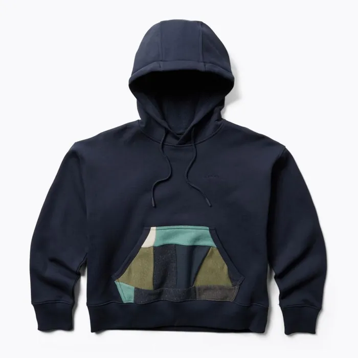 Scrap Pullover Hoody Navy Women Merrell Tops